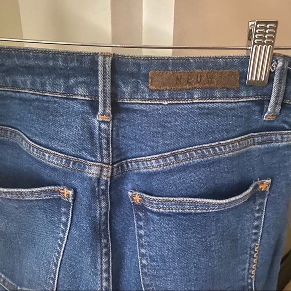 NEUW Dark Wash Marilyn High Rise Ripped Jeans - Picture 7 of 11